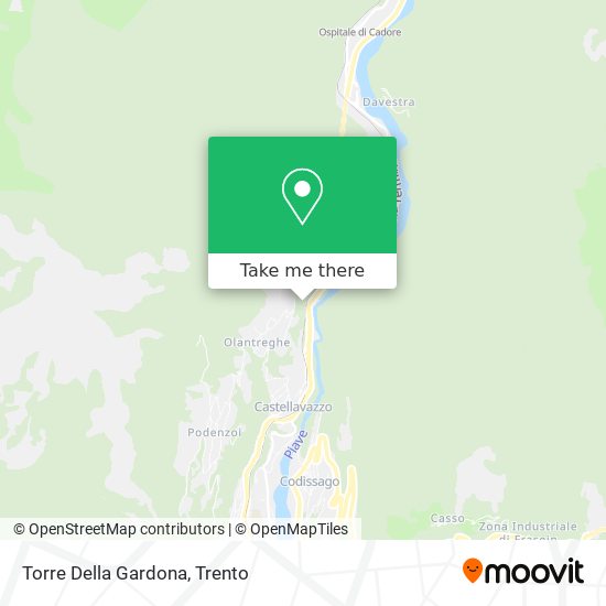 Torre Della Gardona map