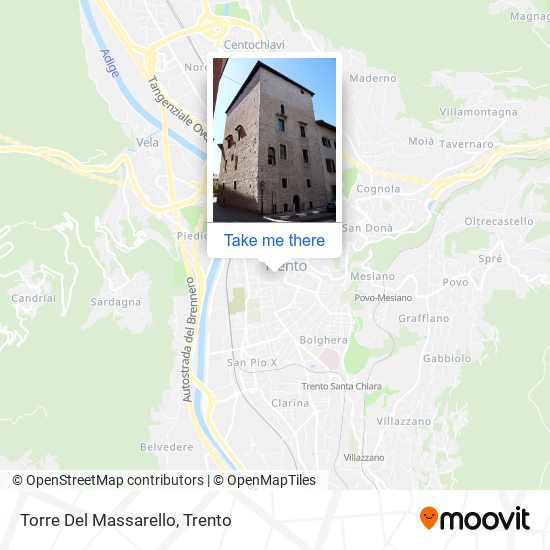 Torre Del Massarello map