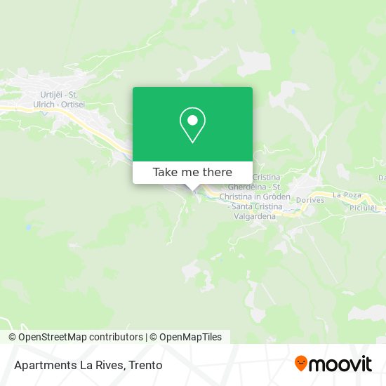 Apartments La Rives map