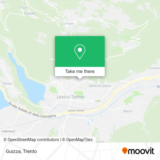 Guizza map
