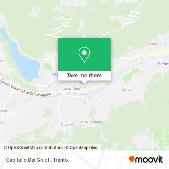 Capitello Dei Griloti map