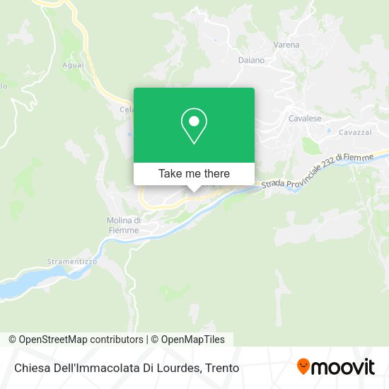 Chiesa Dell'Immacolata Di Lourdes map