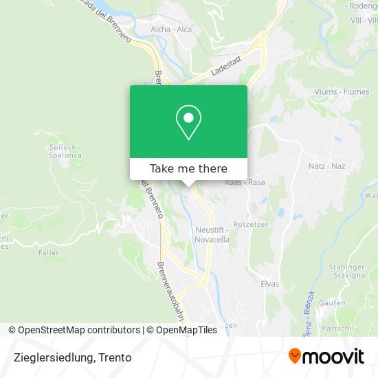 Zieglersiedlung map