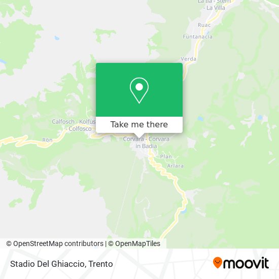 Stadio Del Ghiaccio map