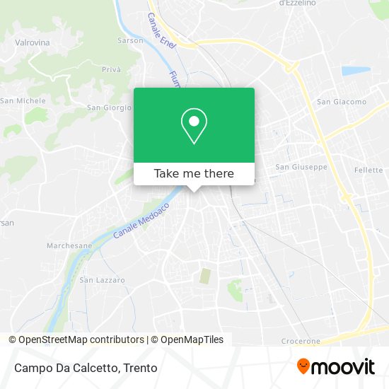 Campo Da Calcetto map