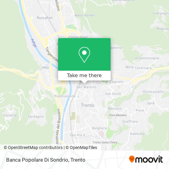Banca Popolare Di Sondrio map