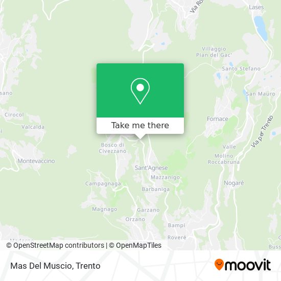 Mas Del Muscio map