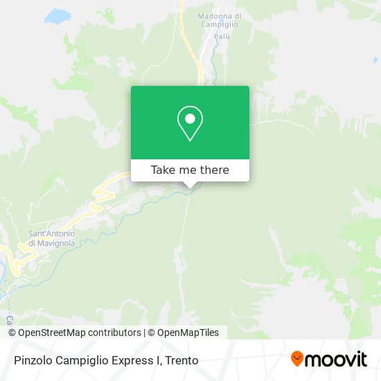 Pinzolo Campiglio Express I map