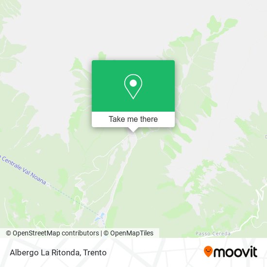 Albergo La Ritonda map