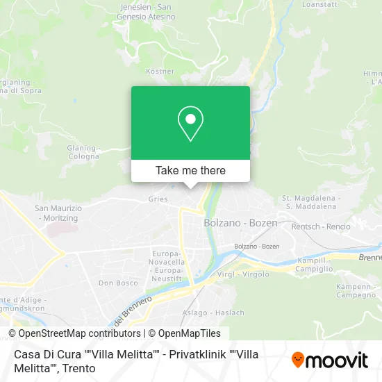 Casa Di Cura ""Villa Melitta"" - Privatklinik ""Villa Melitta"" map