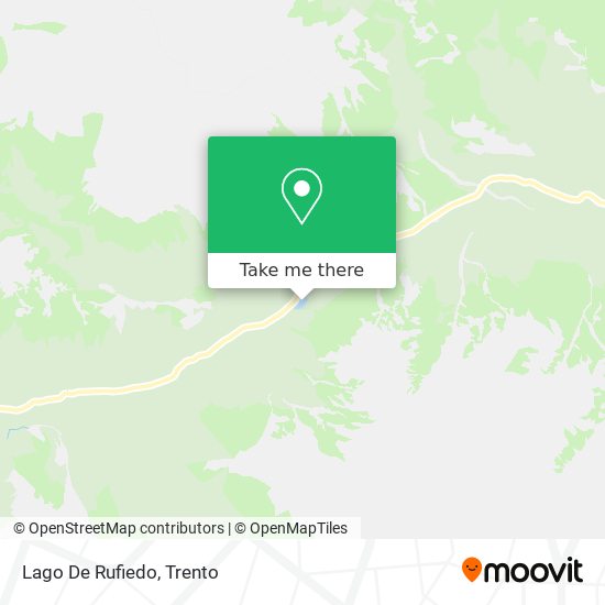 Lago De Rufiedo map