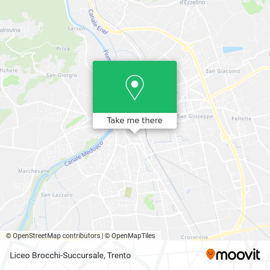Liceo Brocchi-Succursale map
