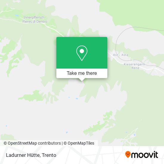 Ladurner Hütte map