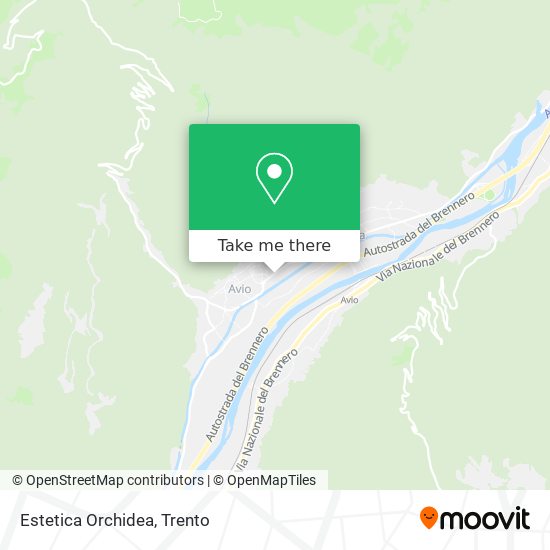 Estetica Orchidea map