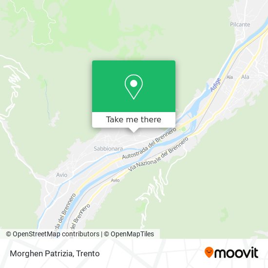 Morghen Patrizia map