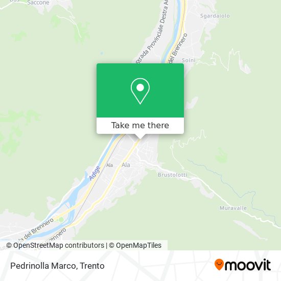 Pedrinolla Marco map