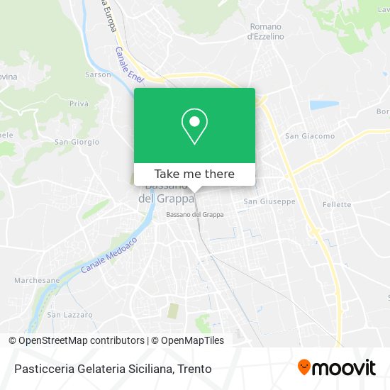 Pasticceria Gelateria Siciliana map
