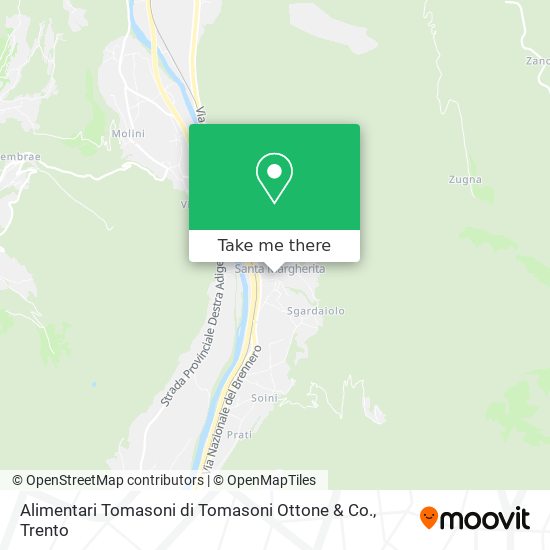 Alimentari Tomasoni di Tomasoni Ottone & Co. map
