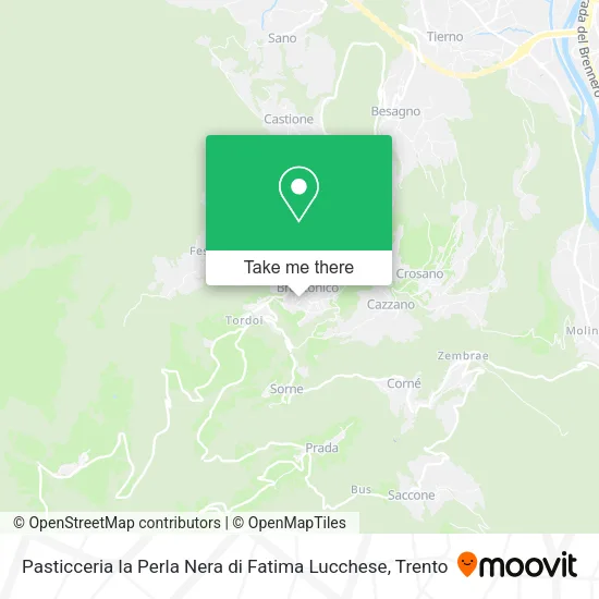 Pasticceria la Perla Nera di Fatima Lucchese map