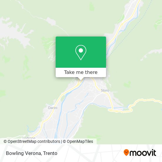 Bowling Verona map