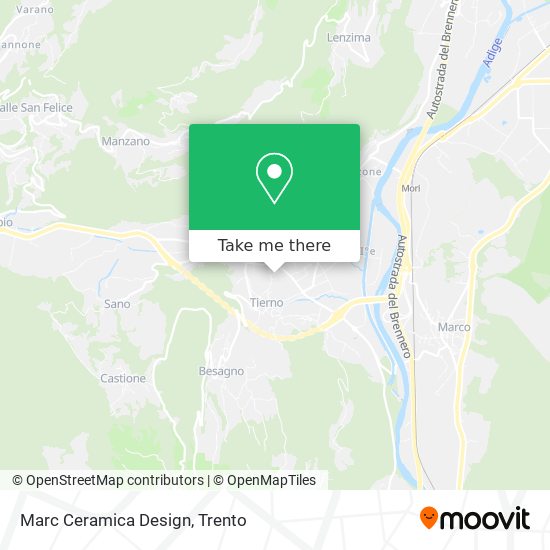 Marc Ceramica Design map