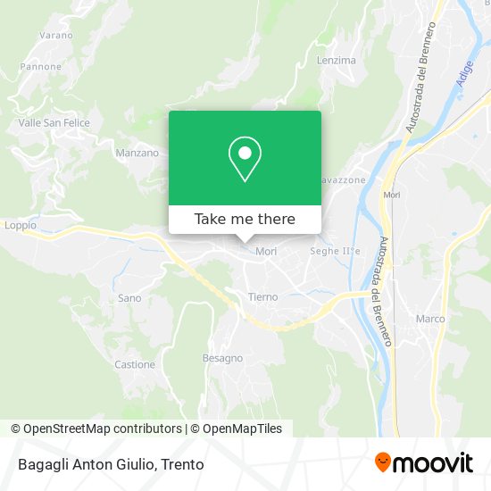 Bagagli Anton Giulio map