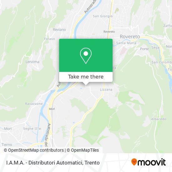 I.A.M.A. - Distributori Automatici map