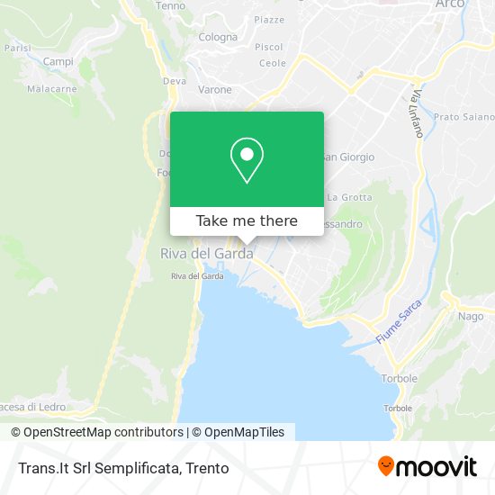 Trans.It Srl Semplificata map