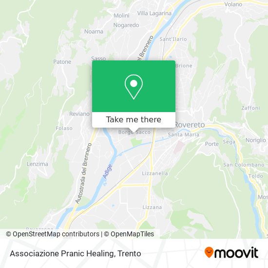 Associazione Pranic Healing map