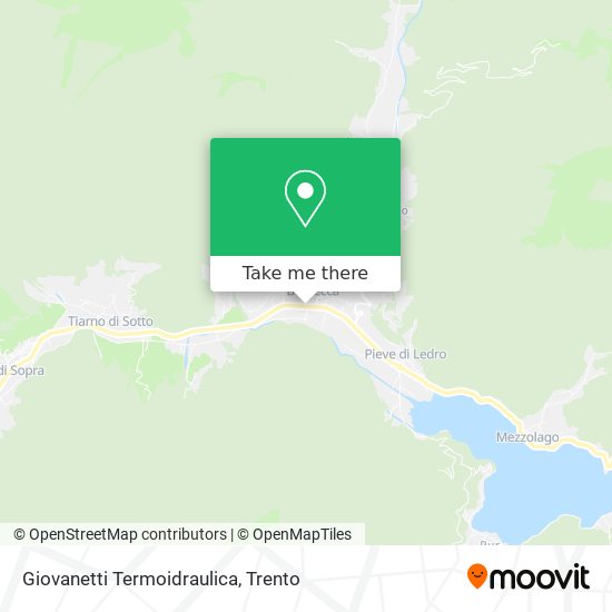 Giovanetti Termoidraulica map