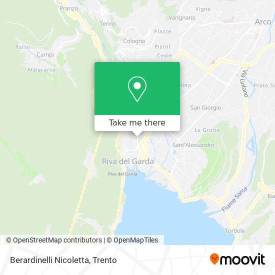 Berardinelli Nicoletta map