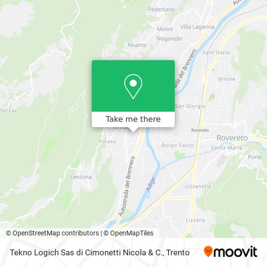 Tekno Logich Sas di Cimonetti Nicola & C. map