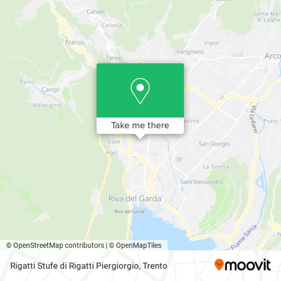 Rigatti Stufe di Rigatti Piergiorgio map