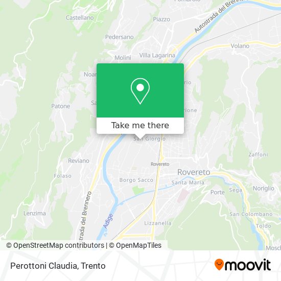 Perottoni Claudia map