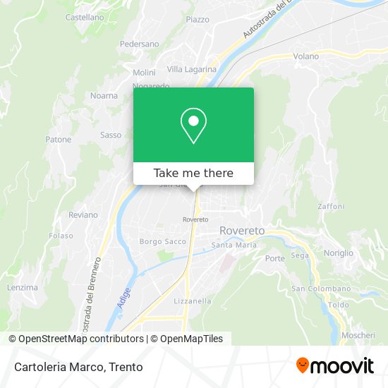 Cartoleria Marco map
