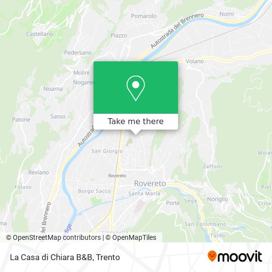 La Casa di Chiara B&B map