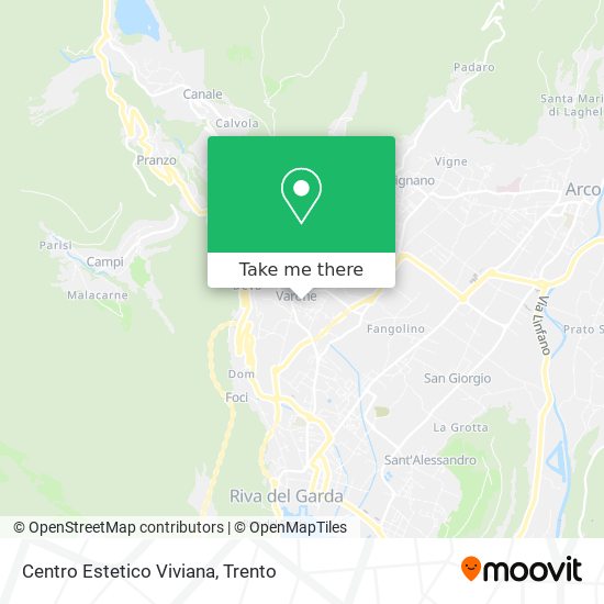 Centro Estetico Viviana map