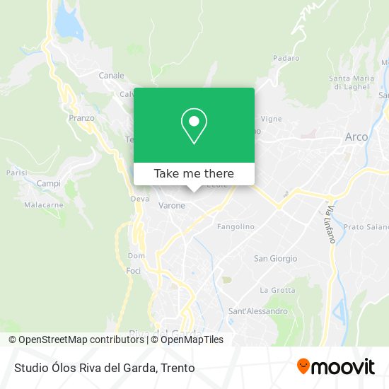 Studio Ólos Riva del Garda map