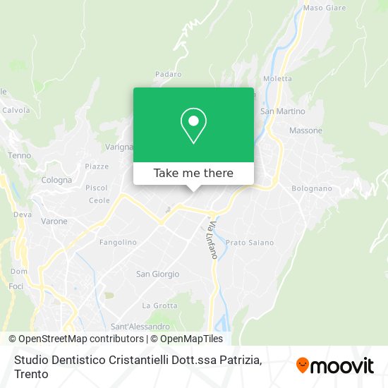 Studio Dentistico Cristantielli Dott.ssa Patrizia map