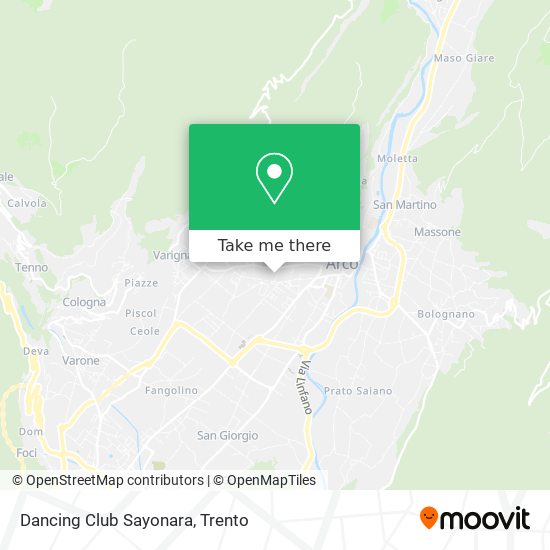 Dancing Club Sayonara map