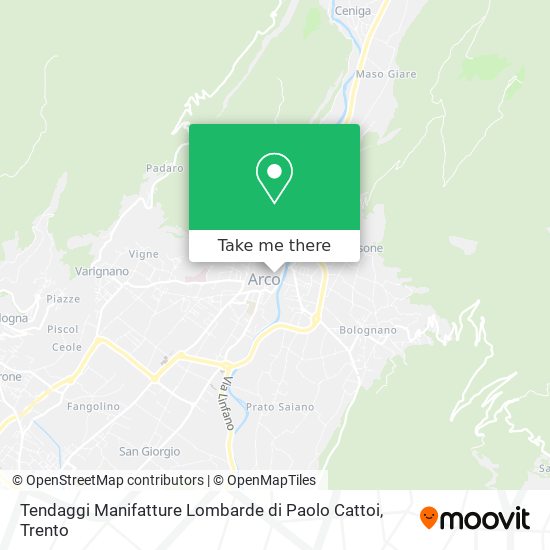 Tendaggi Manifatture Lombarde di Paolo Cattoi map