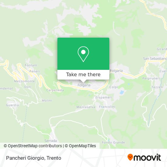 Pancheri Giorgio map