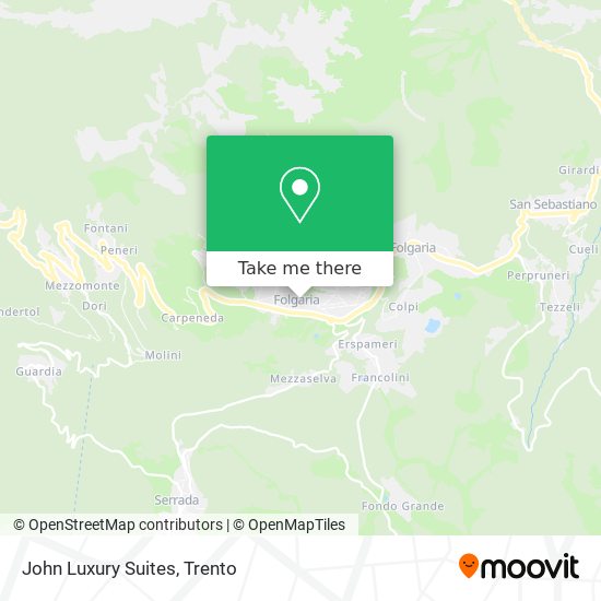 John Luxury Suites map