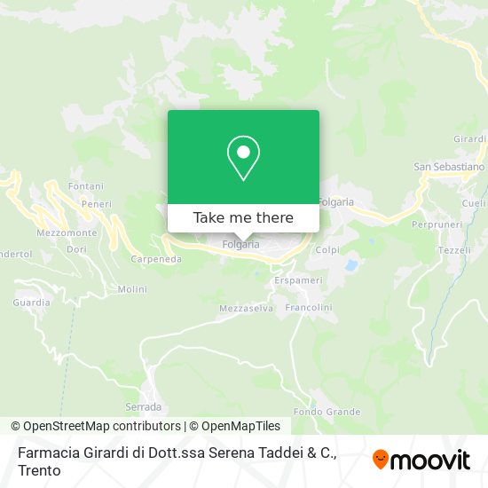 Farmacia Girardi di Dott.ssa Serena Taddei & C. map