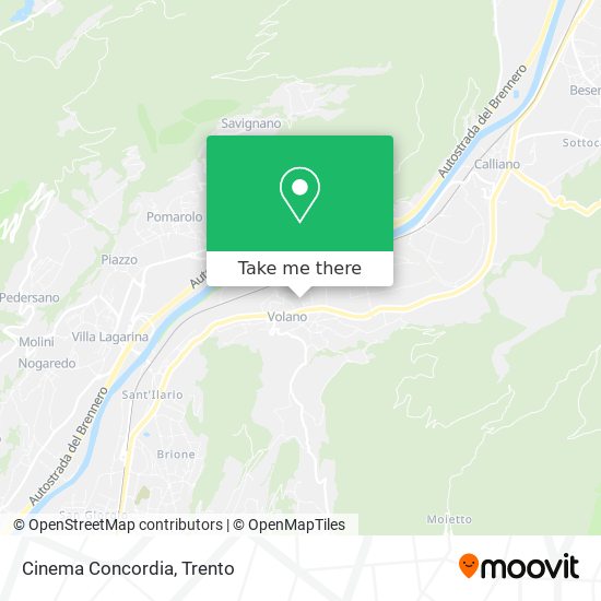 Cinema Concordia map