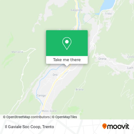 Il Gaviale Soc Coop map
