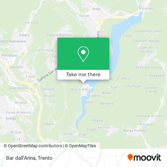 Bar dall'Anna map