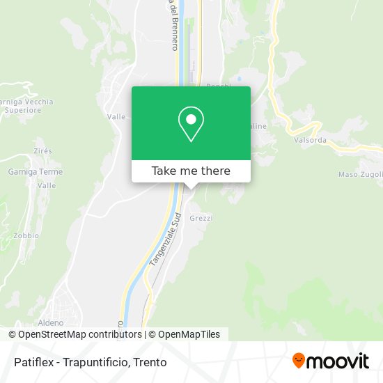 Patiflex - Trapuntificio map
