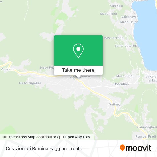 Creazioni di Romina Faggian map