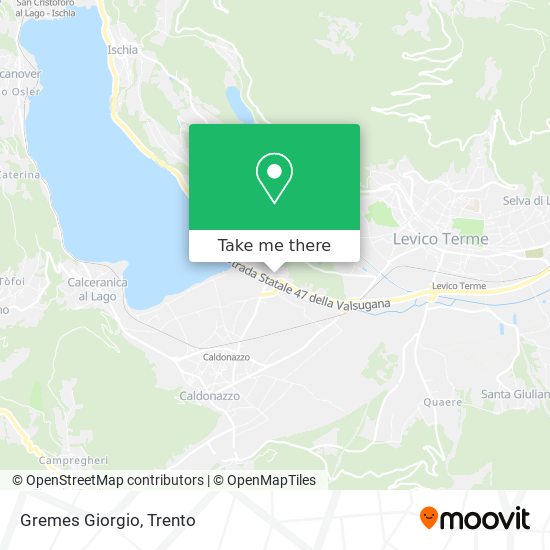 Gremes Giorgio map